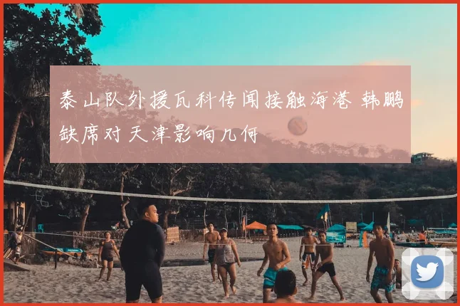 泰山队外援瓦科传闻接触海港 韩鹏缺席对天津影响几何